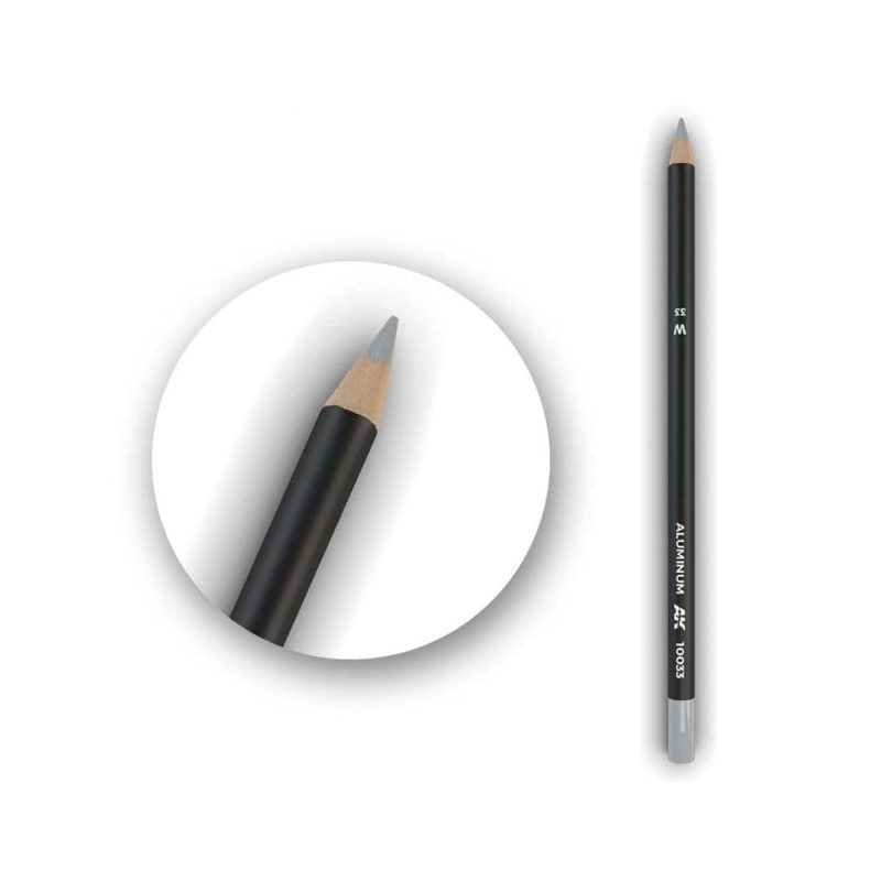 AK Interactive Watercolor Weathering Pencil Aluminum AK-10033