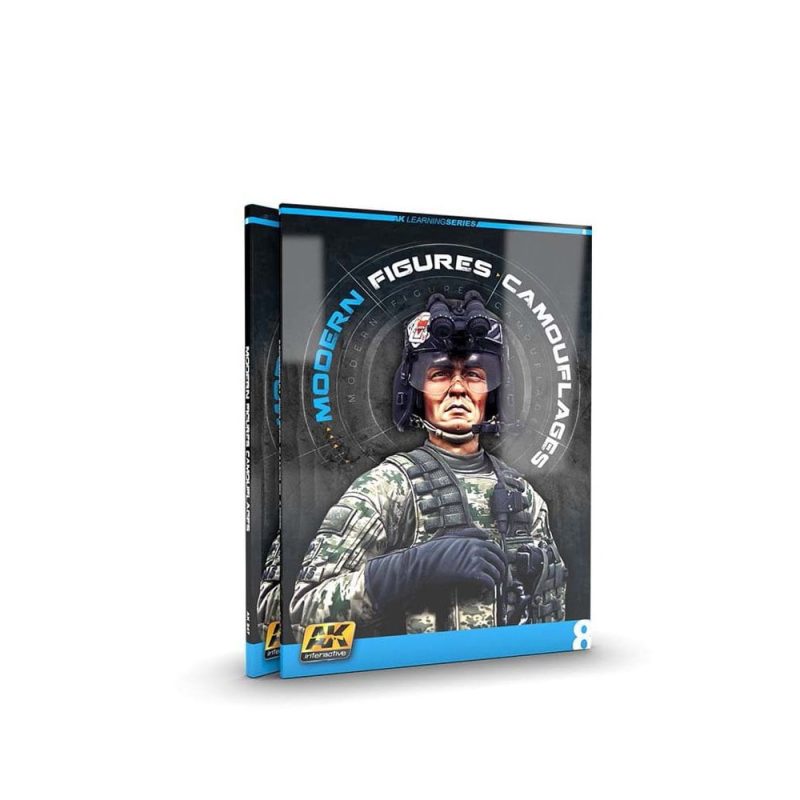 AK Interactive Modern Figures Comouflages Book (AK Lerning Series No.8) AK-247