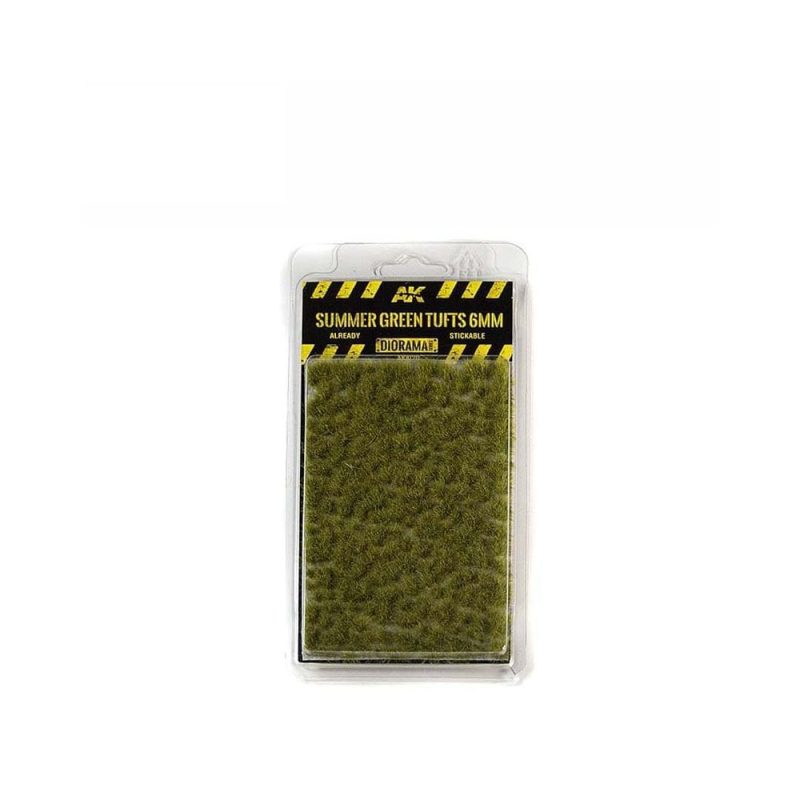 AK Interactive Summer Green Tufts (2mm) AK-8124