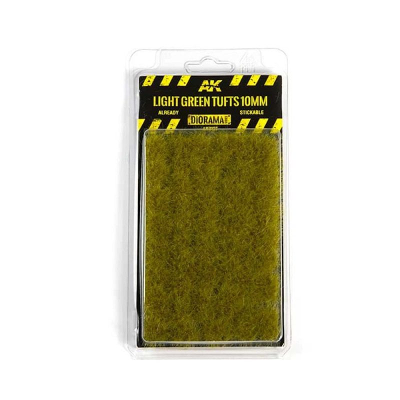 AK Interactive Light Green Tufts (12mm) AK-8127
