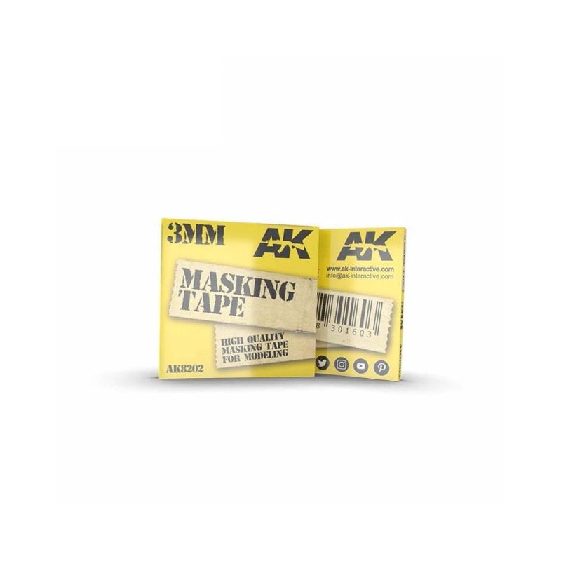 AK Interactive Masking Tape (3mm) AK-8202