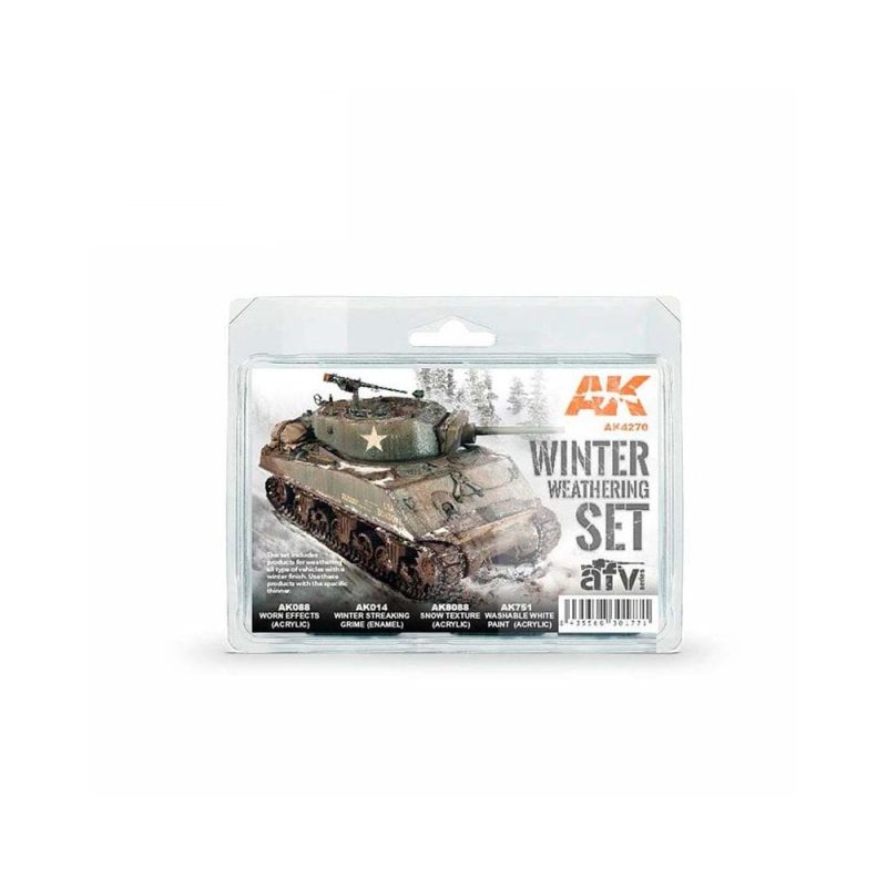 AK Interactive Winter Weathering Set AK-4270
