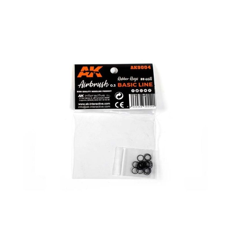 AK Interactive Small Rubber (20units/box) AK-9004