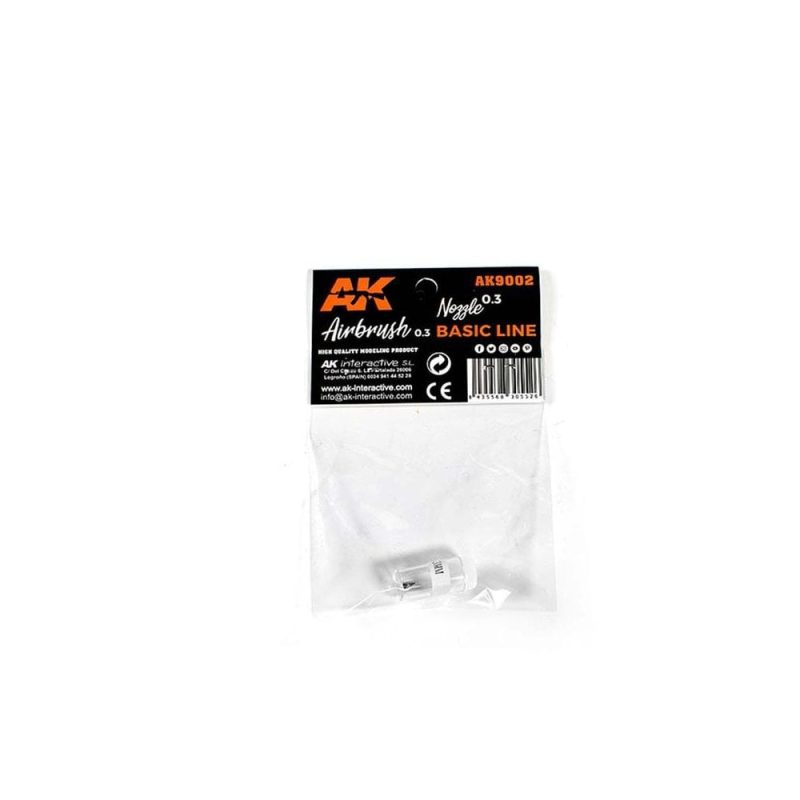 AK Interactive Nozzle for (0.3mm) AK-9002