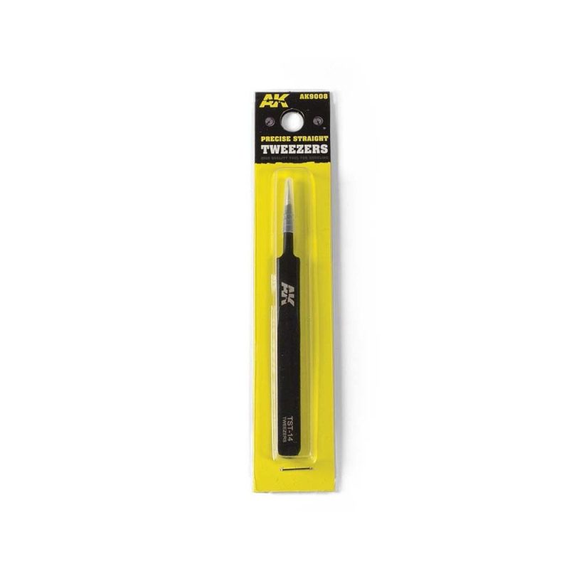 AK Interactive Tweezers Precise Straight AK-9008