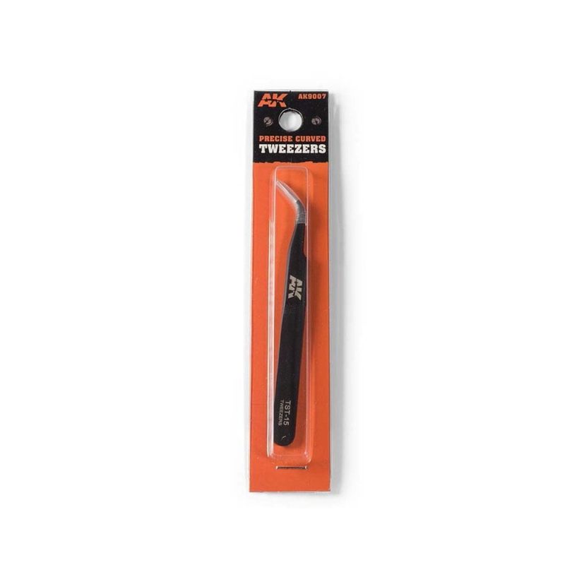 AK Interactive Tweezers Precise Curved AK-9007