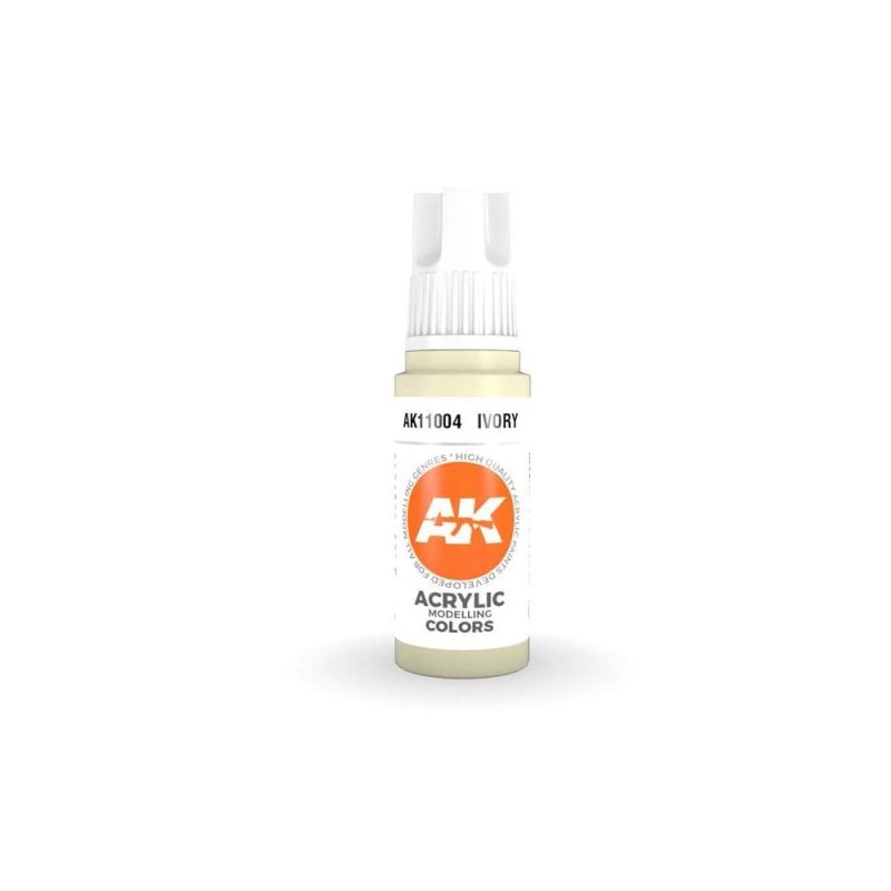 AK Interactive Ivory 3rd Gen Acrylic (17ml) AK-11004