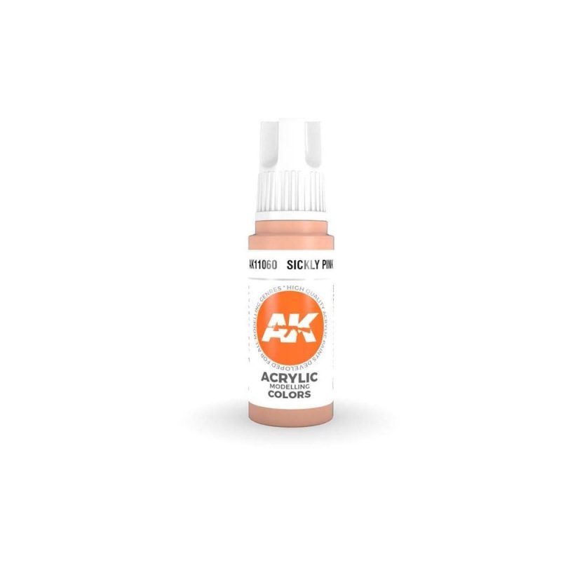 AK Interactive Sickly Pink 3rd Gen Acrylic (17ml) AK-11060