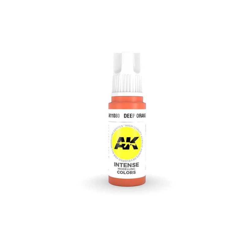 AK Interactive Deep Orange 3rd Gen Acrylic (17ml) AK-11080