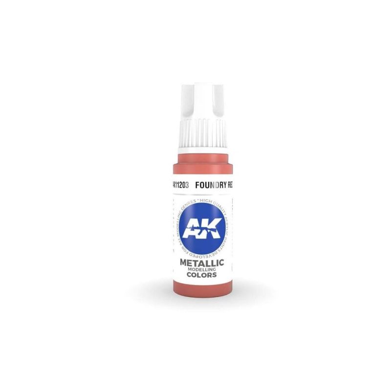AK Interactive Foundry Red 3rd Gen Acrylic (17ml) AK-11203