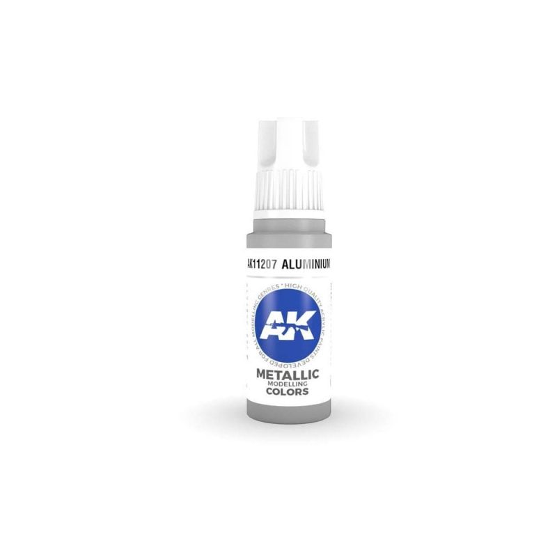AK Interactive Aluminium 3rd Gen Acrylic (17ml) AK-11207