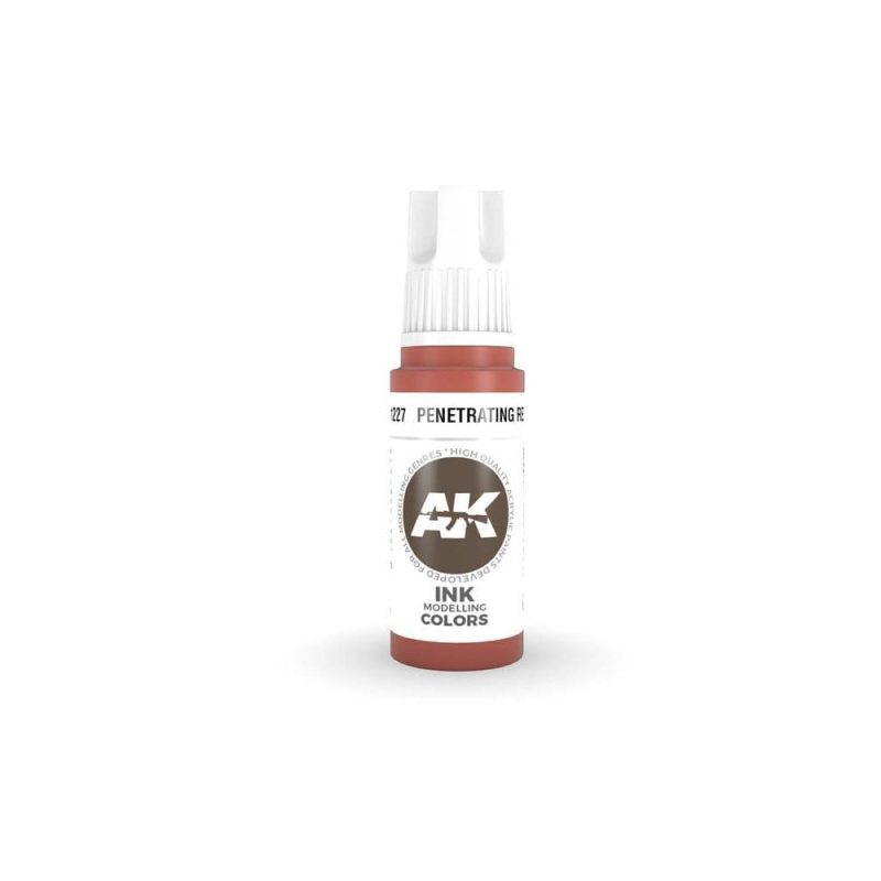 AK Interactive Penetrating Red Ink 3rd Gen (17ml) AK-11227