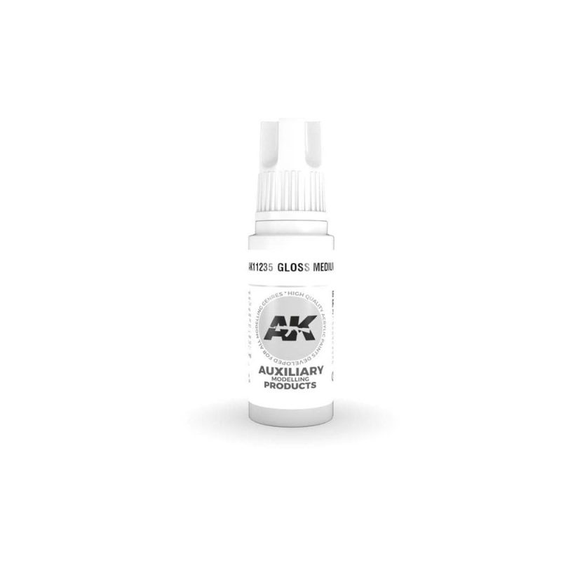 AK Interactive Gloss Medium 3rd Gen Acrylic (17ml) AK-11235