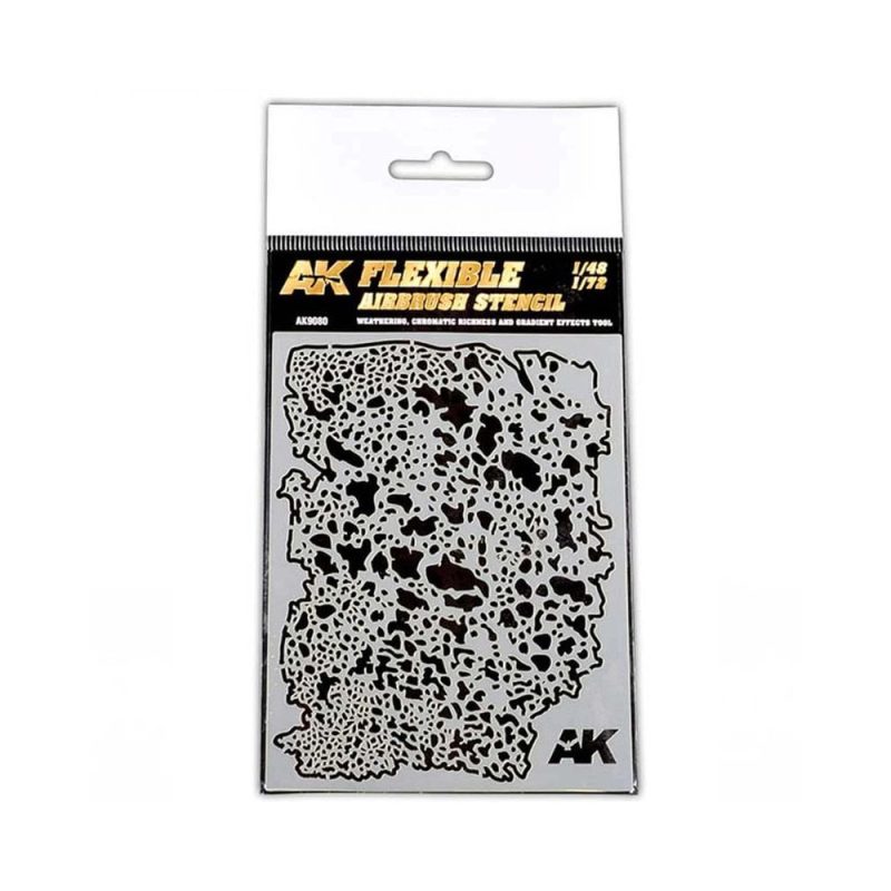 AK Interactive 1/48 Flexible Airbrush Stencil (1/72) AK-9080