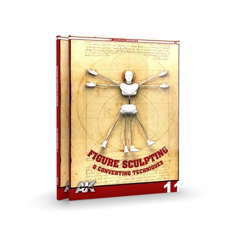 AK Interactive AK Learning Series 11 Figure Sculpting Book AK-512