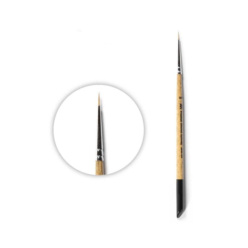 AK Interactive Premium Siberian Kolinsky Brush 2/0 AK-SK2/0