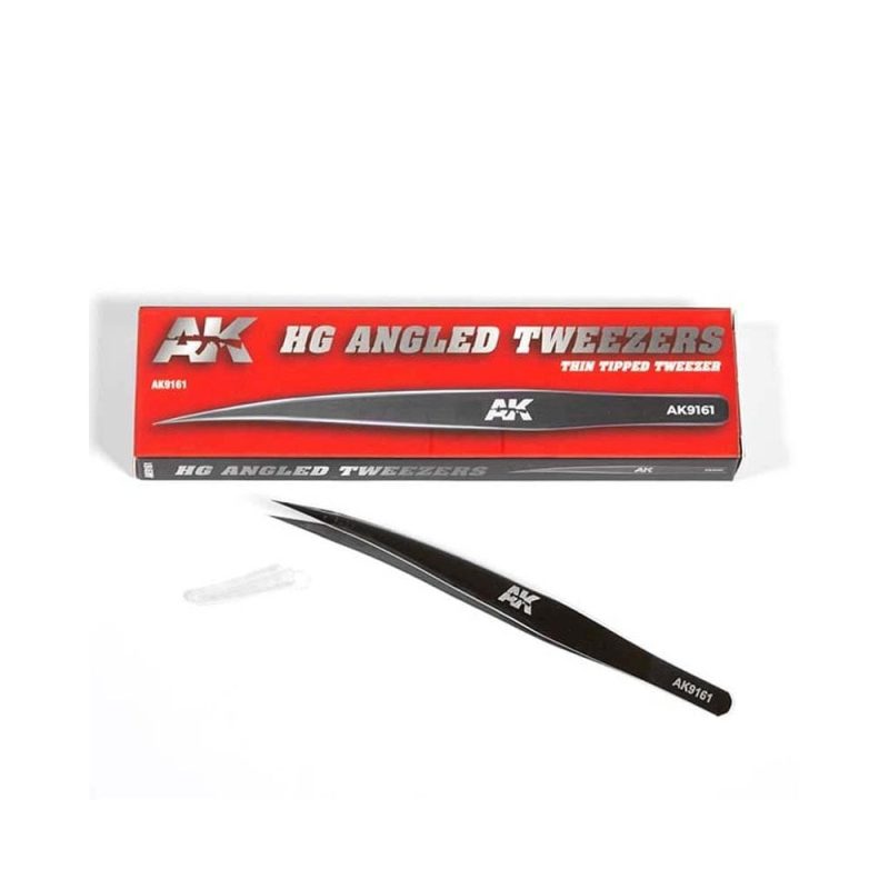 AK Interactive Hg Angled Tweezers 01 AK-9161