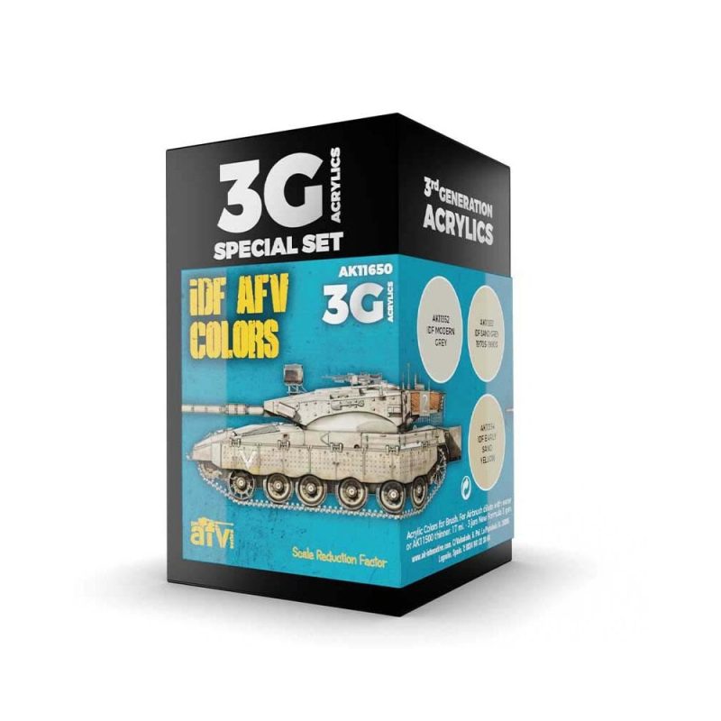 AK Interactive IDF AFV Color Combos AFV Set AK-11650