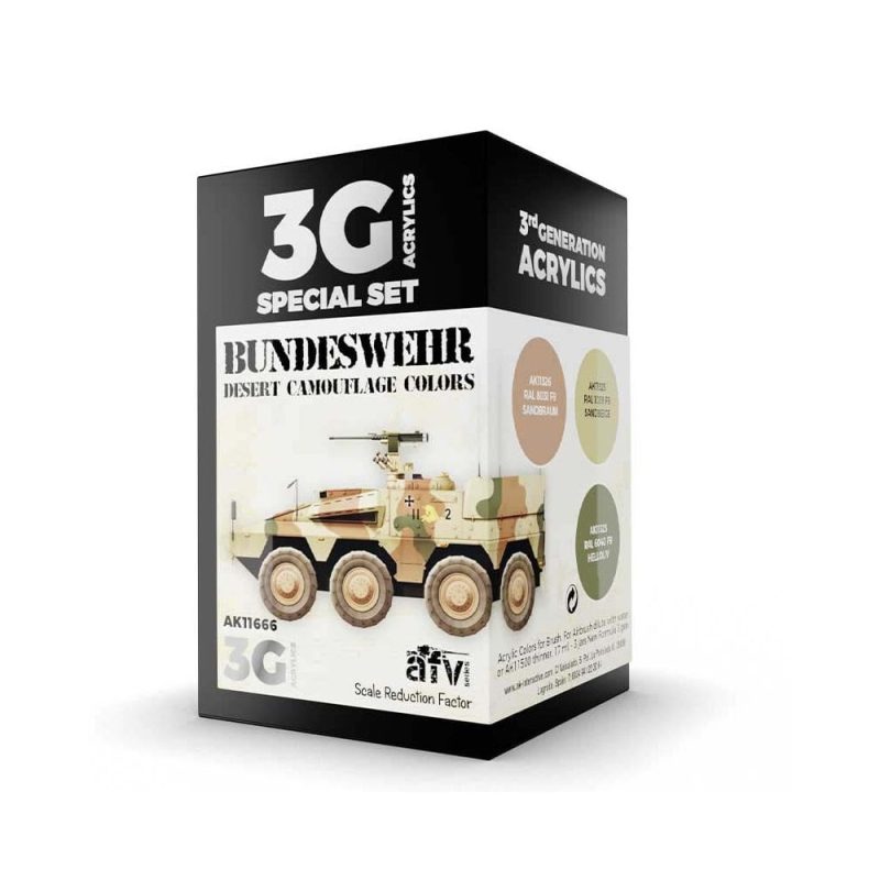 AK Interactive Bundeswehr Desert Colors AFV Set AK-11666