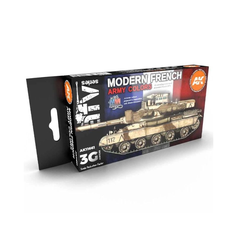 AK Interactive Modern French AFV AFV Set AK-11661
