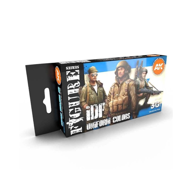 AK Interactive IDF Uniform Colors Figure Set AK-11631