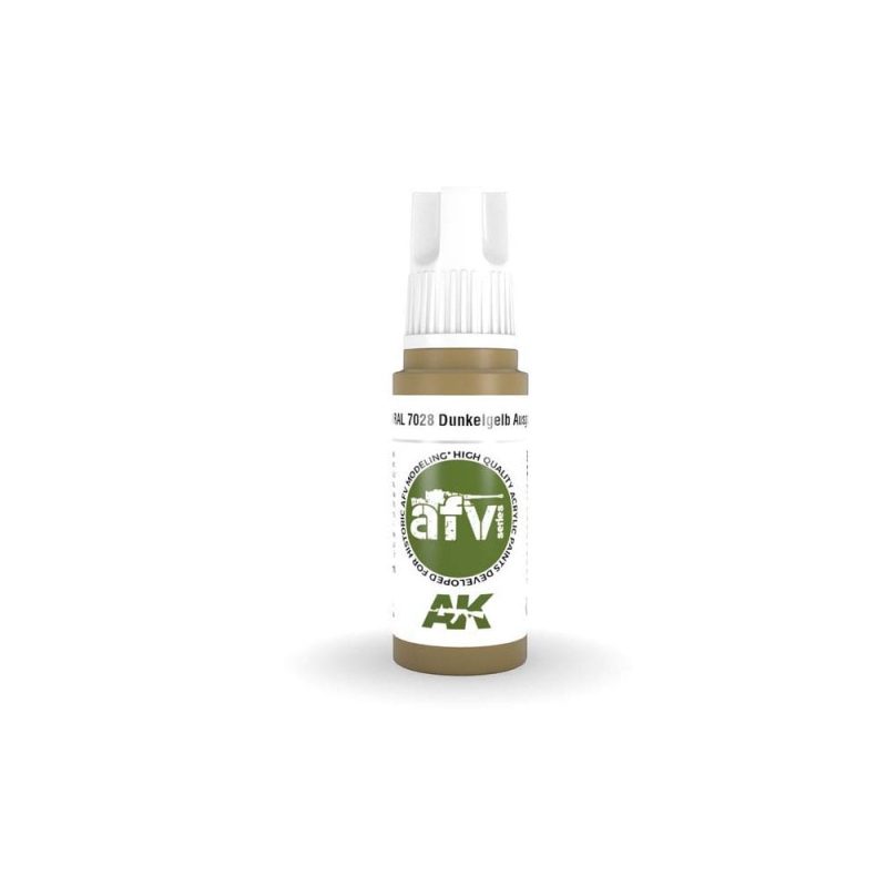 AK Interactive Ral 7028 Dunkelgelb Ausgabe 1944 AFV (17ml) AK-11319