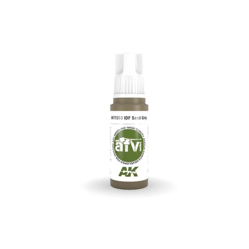 AK Interactive IDF Sand Grey 1970S-1980S AFV (17ml) AK-11353