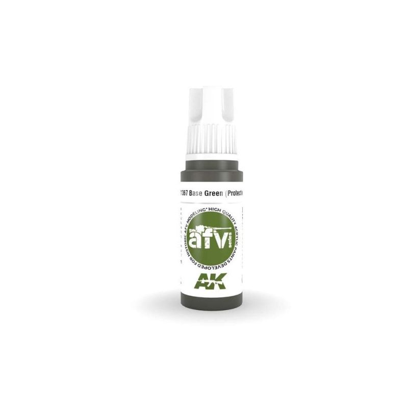 AK Interactive Base Green (Protective) AFV (17ml) AK-11367