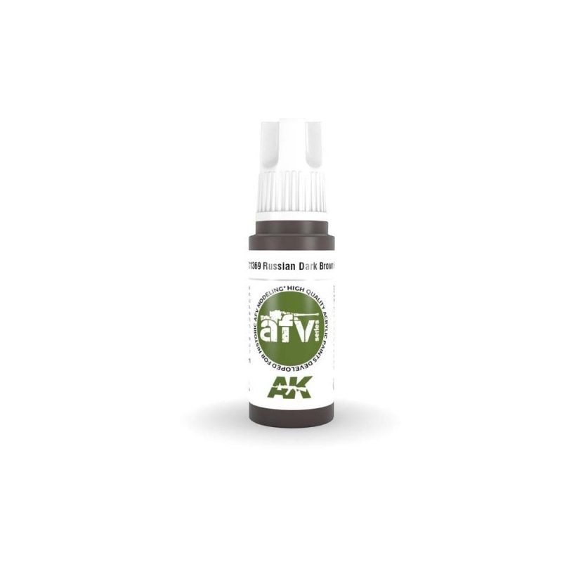 AK Interactive Russian Dark Brown 6K AFV (17ml) AK-11369