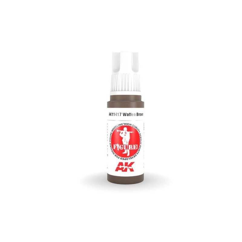 AK Interactive Waffen Brown Figure Paint (17ml) AK-11417