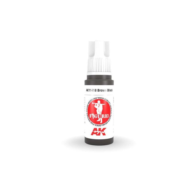 AK Interactive Brown Black Figure Paint (17ml) AK-11418