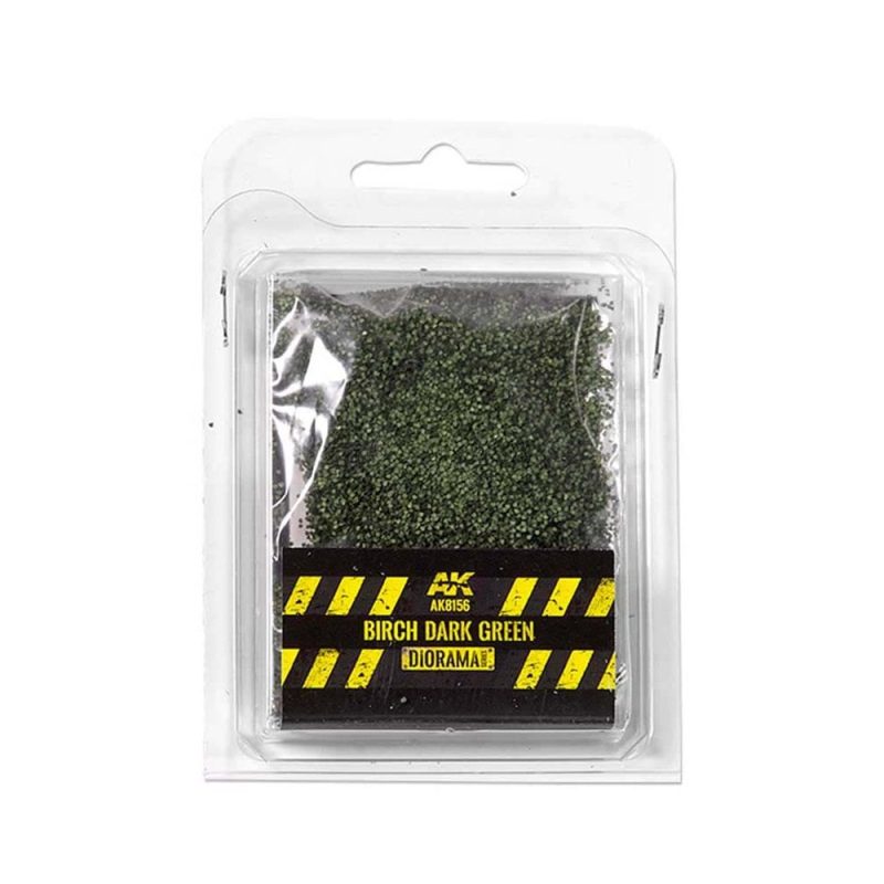 AK Interactive Birch Dark Green Leaves (1/72) AK-8156