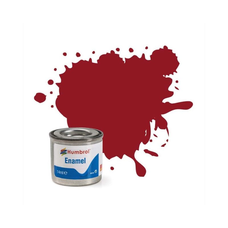 Humbrol Enamel No.20 Crimson Gloss (14ml) AA0223
