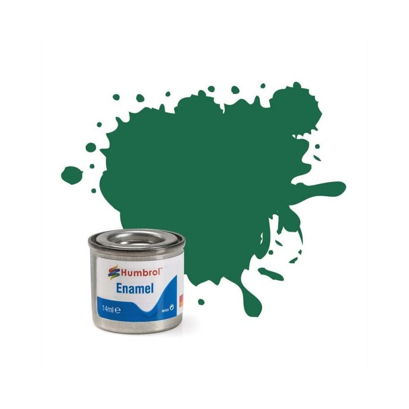 Humbrol Enamel No.30 Dark Green Matt (14ml) AA0326