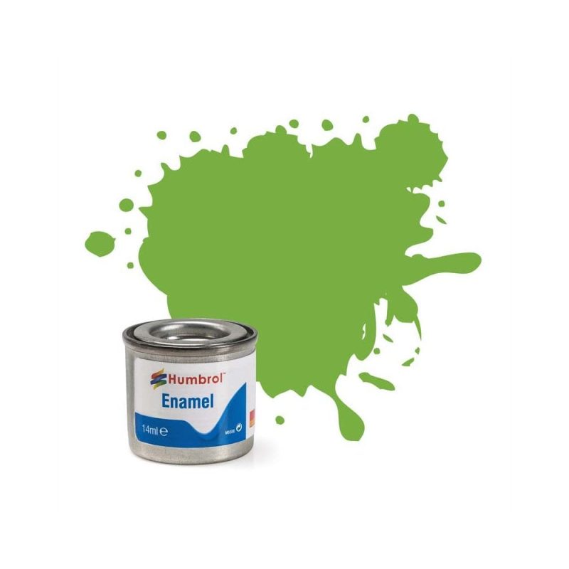 Humbrol Enamel No.38 Lime Gloss (14ml) AA0415