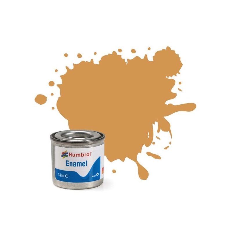 Humbrol Enamel No.63 Sand Matt (14ml) AA0686