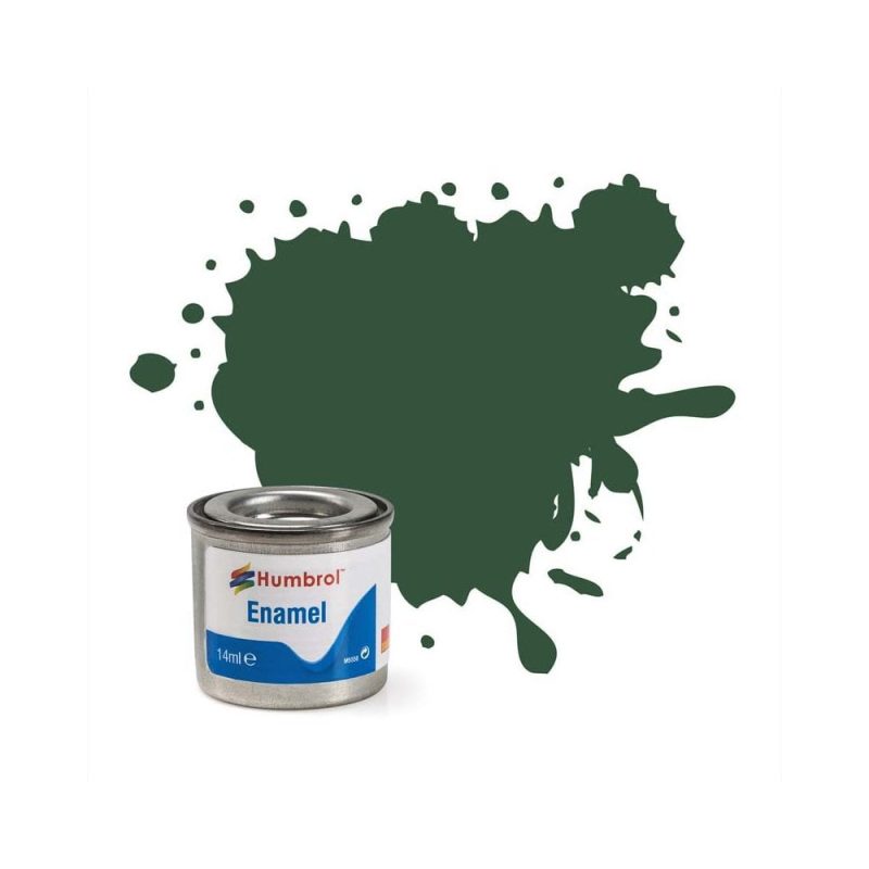 Humbrol Enamel No.78 Cockpit Green Matt (14ml) AA0864