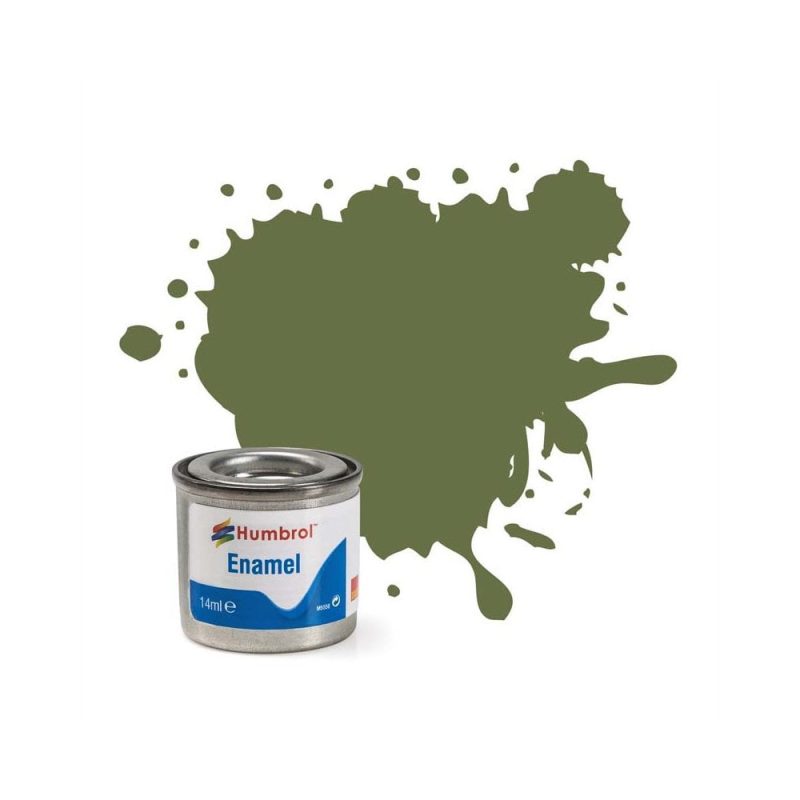 Humbrol Enamel No.80 Grass Green Matt (14ml) AA0881