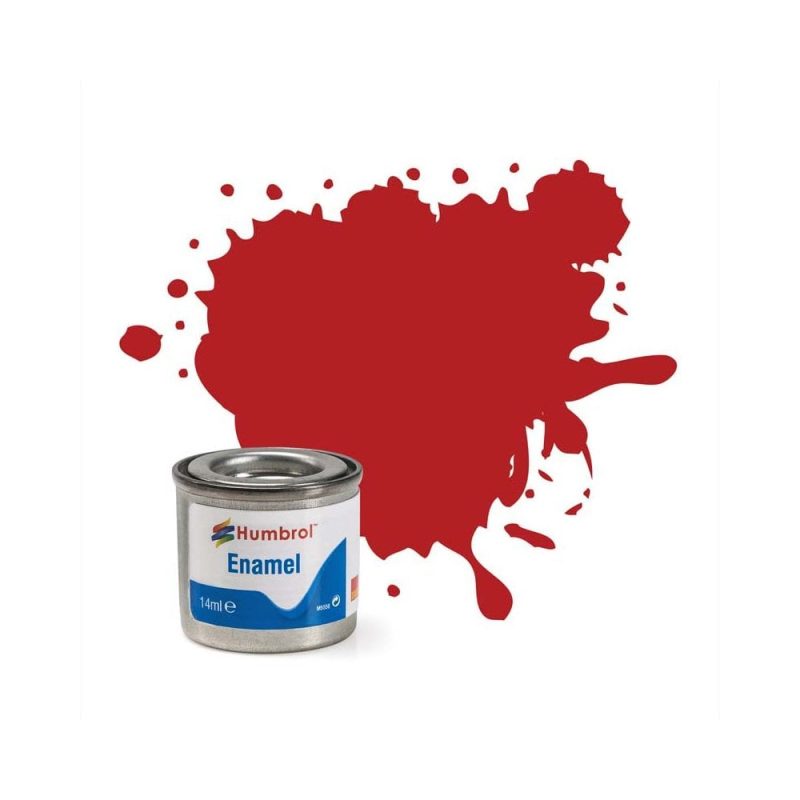 Humbrol Enamel No.153 Insignia Red Matt (14ml) AA1660