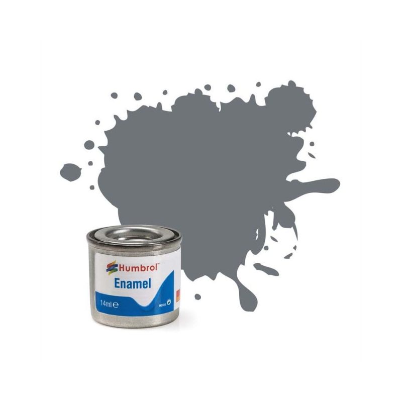 Humbrol Enamel No.164 Dark Sea Grey Satin (14ml) AA1780
