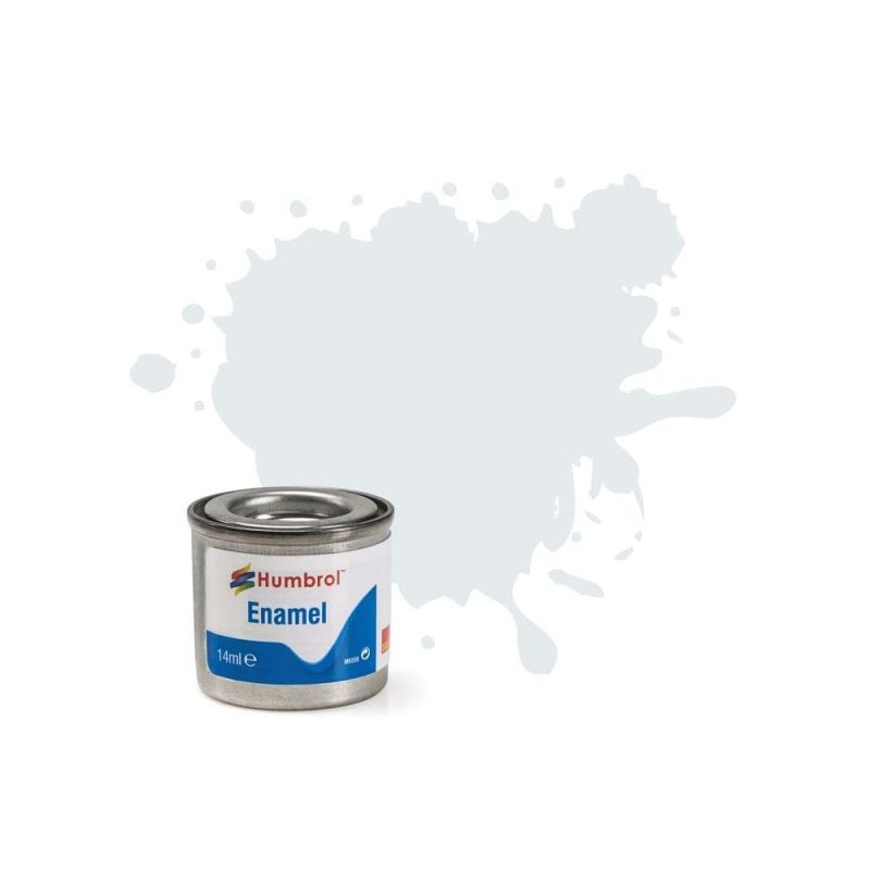 Humbrol Enamel No.191 Chrome Silver Metallic (14ml) AA6272
