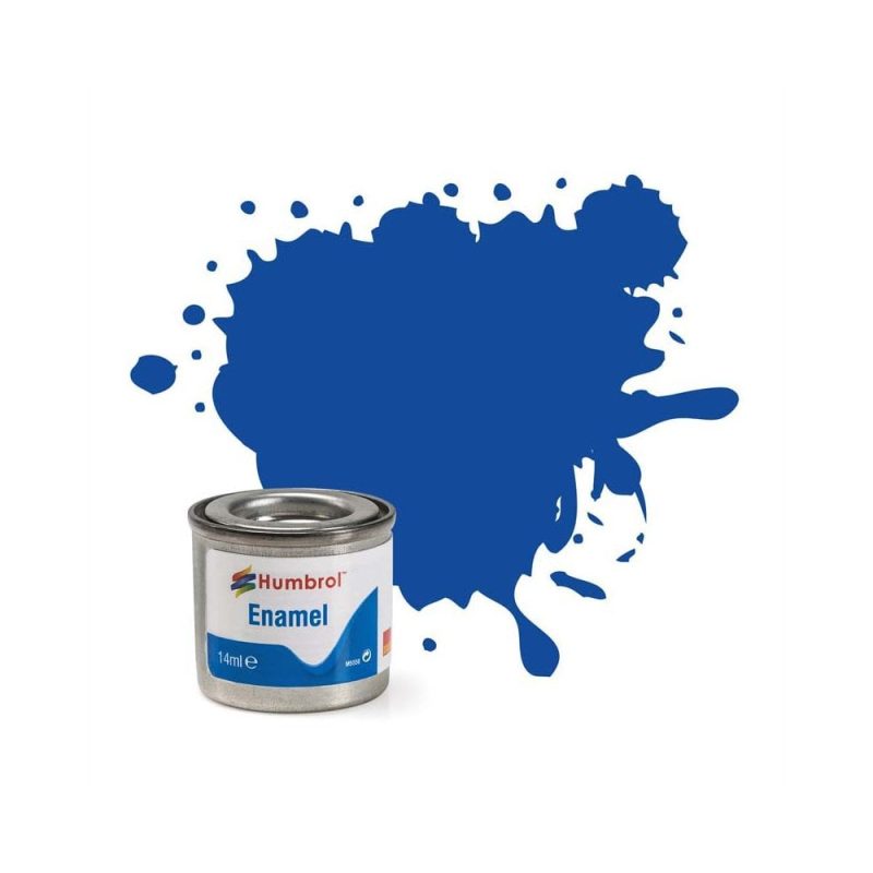 Humbrol Enamel No.222 Moonlight Blue Metallic (14ml) AA7222