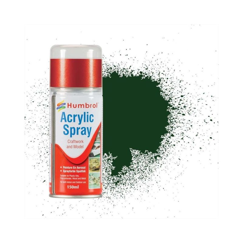 Humbrol No 3 Brunswick Green Spray Can (150ml) AD6003