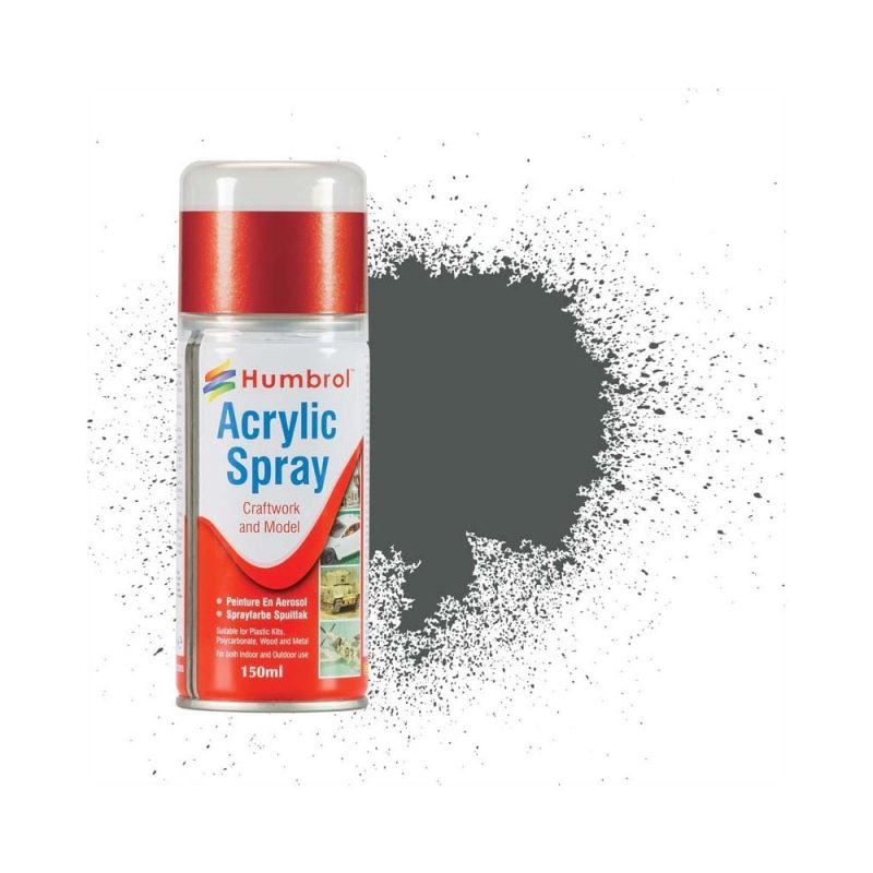 Humbrol No 27 Sea Grey Spray Can (150ml) AD6027