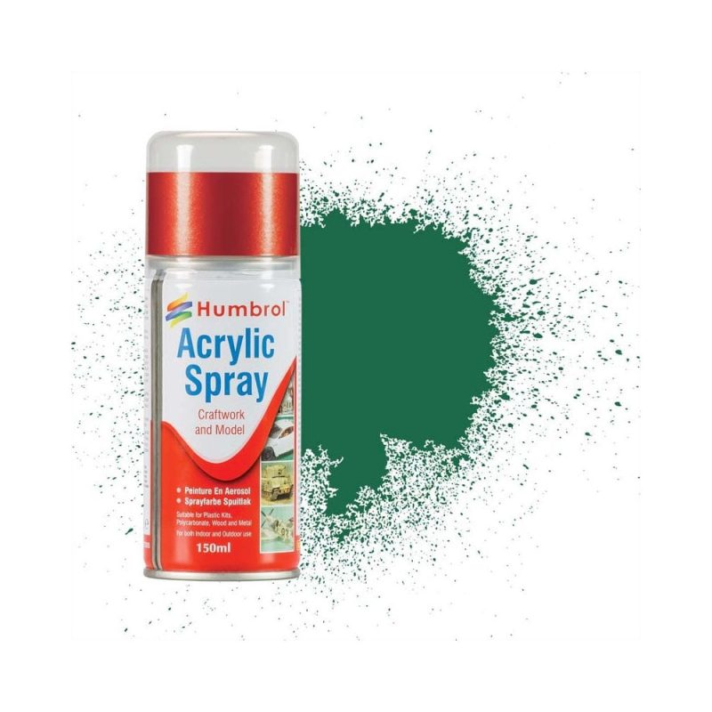 Humbrol No 30 Dark Green Spray Can (150ml) AD6030