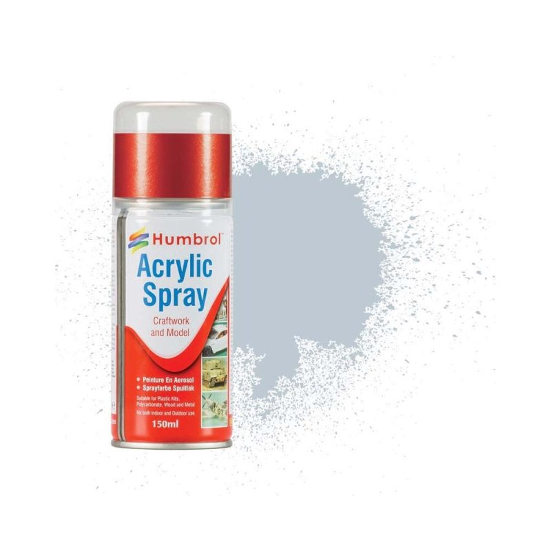 Humbrol No 56 Aluminium Spray Can (150ml) AD6056