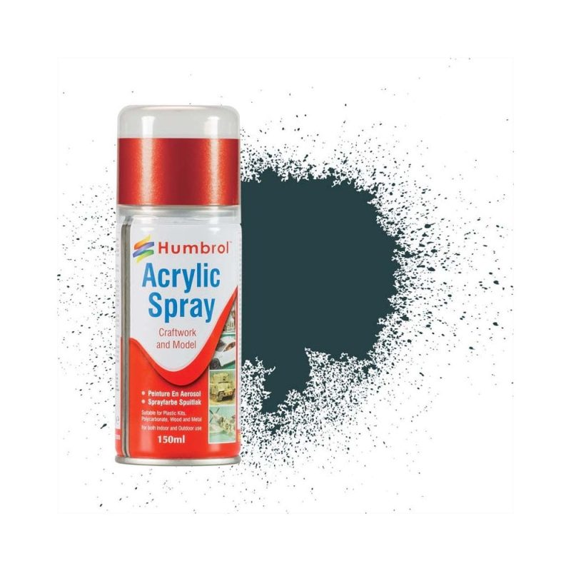 Humbrol No 67 Tank Grey Spray Can (150ml) AD6067
