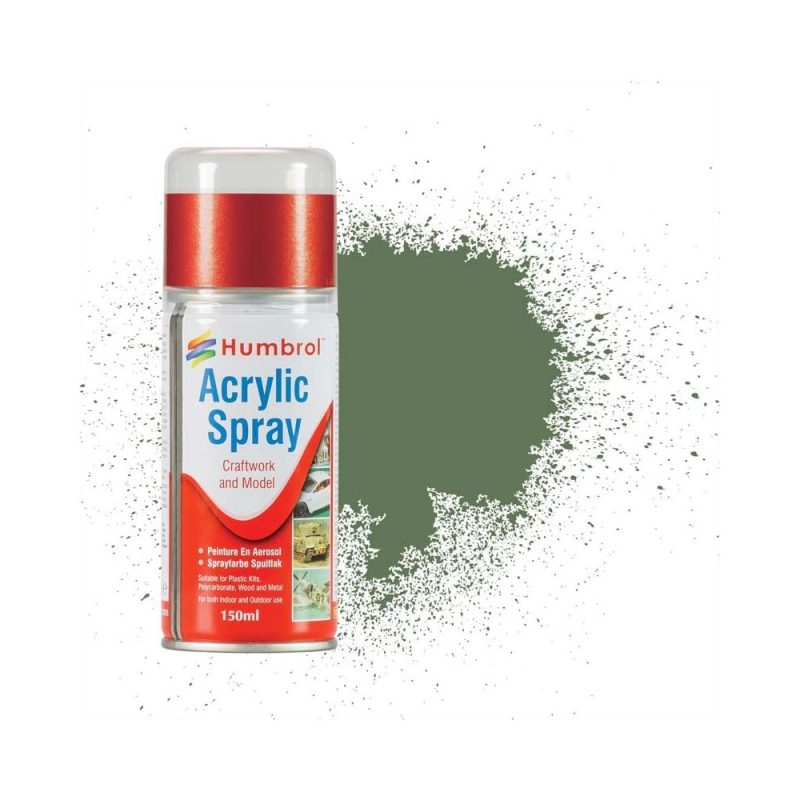 Humbrol No 80 Grass Green Spray Can (150ml) AD6080