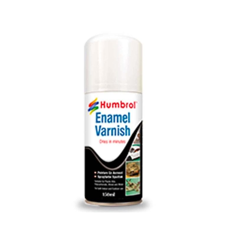 Humbrol Enamel No 35 Varnish Gloss Spray Can (150ml) AD6997