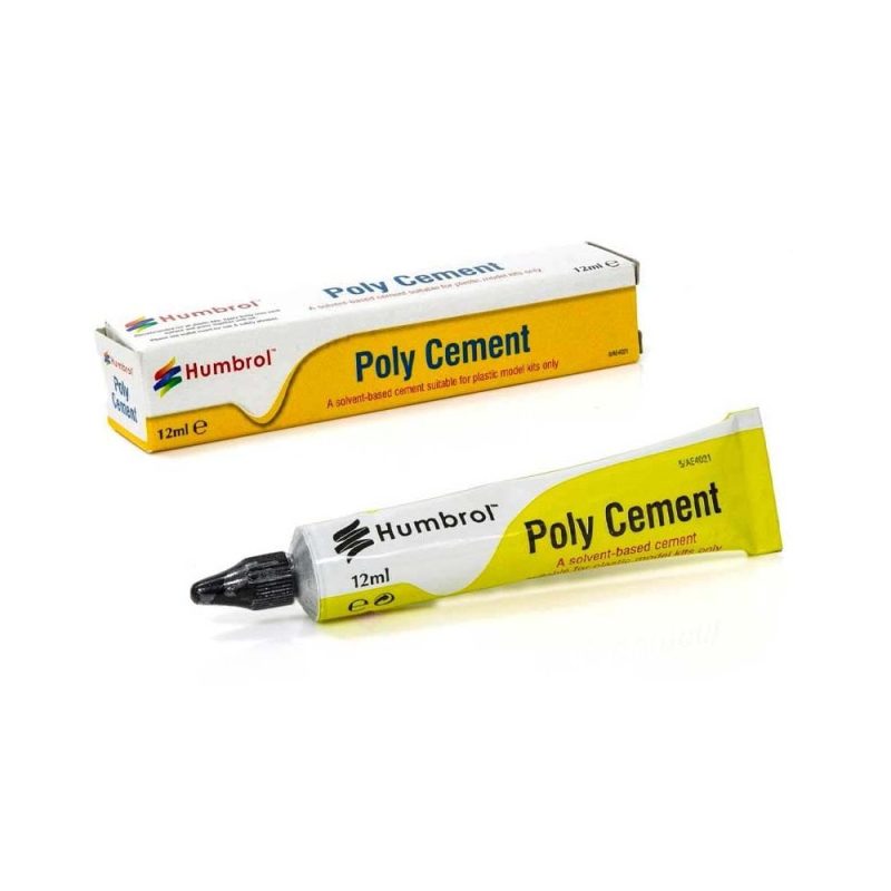 Humbrol Poly Cement Tube (12ml) AE4021